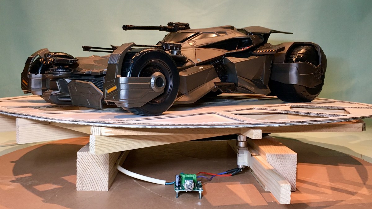 Plateforme rotative –&nbsp;Prototype