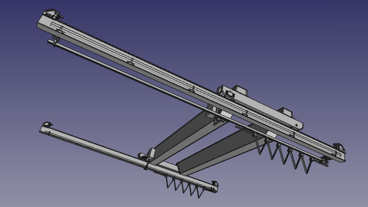 Pont roulant bipoutre – Conception&nbsp;détaillée