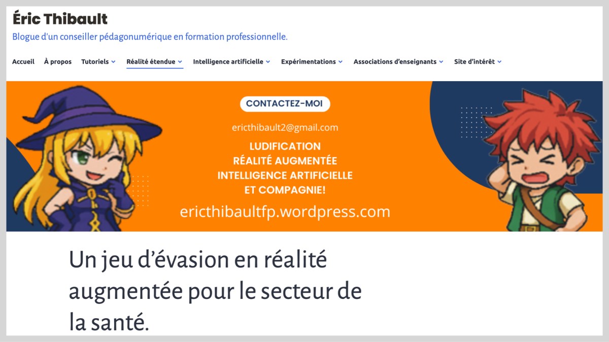 Un jeu d’évasion en réalité augmentée pour le secteur de la&nbsp;santé