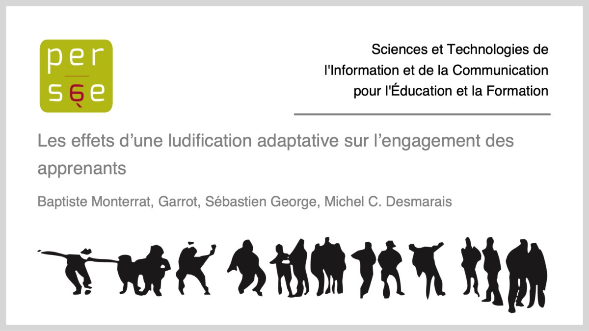 Les effets d&rsquo;une ludification adaptative sur l&rsquo;engagement des&nbsp;apprenants
