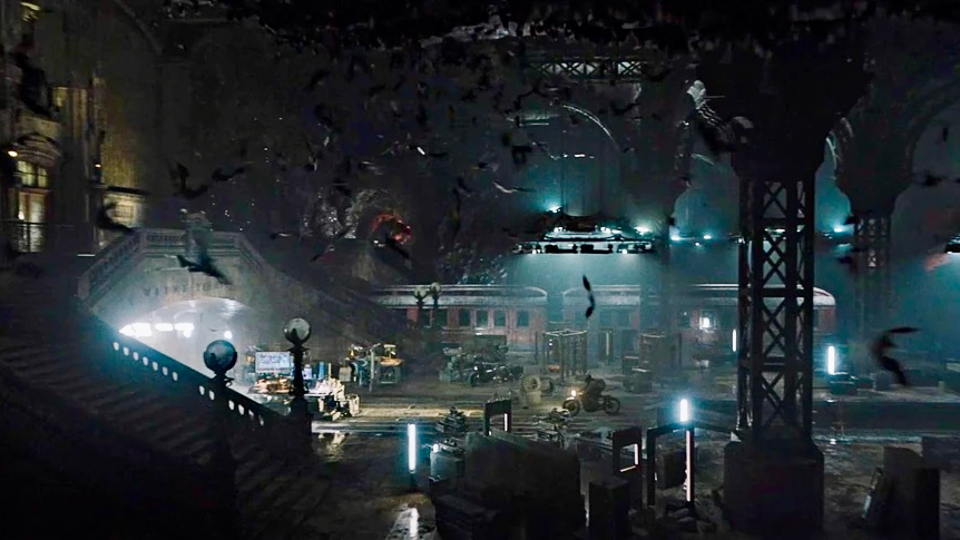 La Batcave du film – The Batman – 2022 … Entre précarité et&nbsp;authenticité