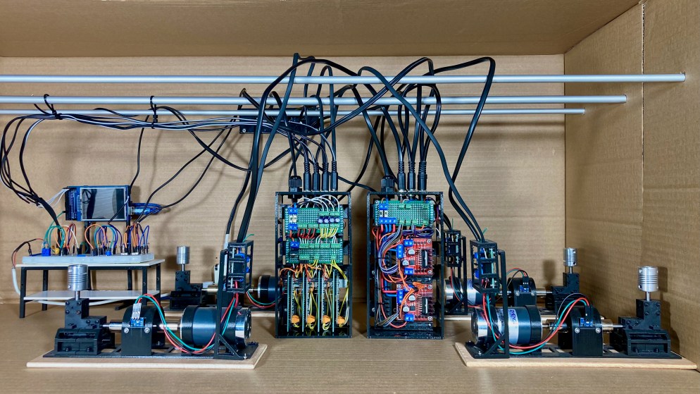 Pont élévateur – Electronique –&nbsp;Prototype