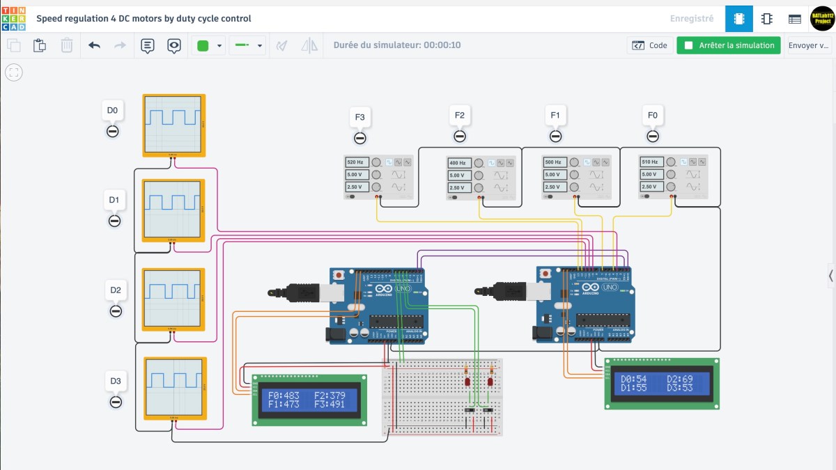 Pont élévateur – Electronique – Conception&nbsp;Ep2