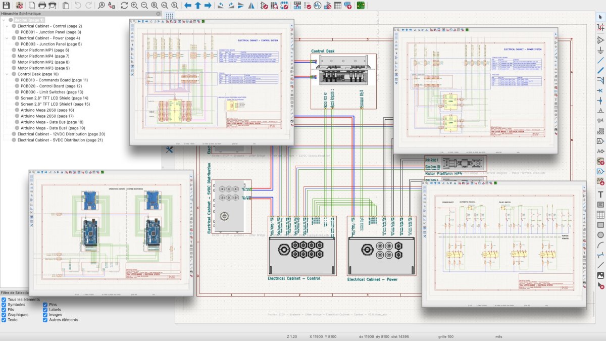 KiCad : Utiliser les feuilles hiérarchiques pour concevoir des schémas électroniques&nbsp;complexes
